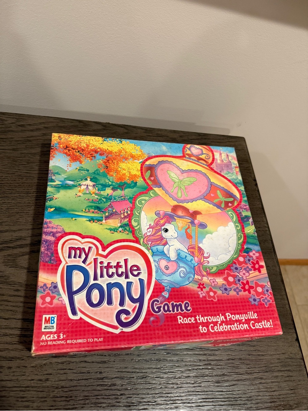Vintage 2003 My Little Pony Race Through Ponyville Board Game